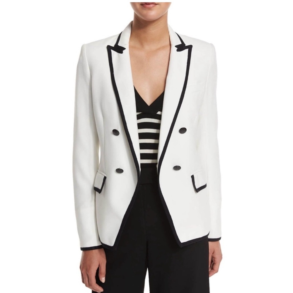 Veronica Beard Harriet Contrast Castaway Blazer, size 0